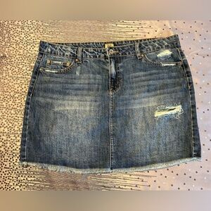 True Craft Jean Skirt 13
